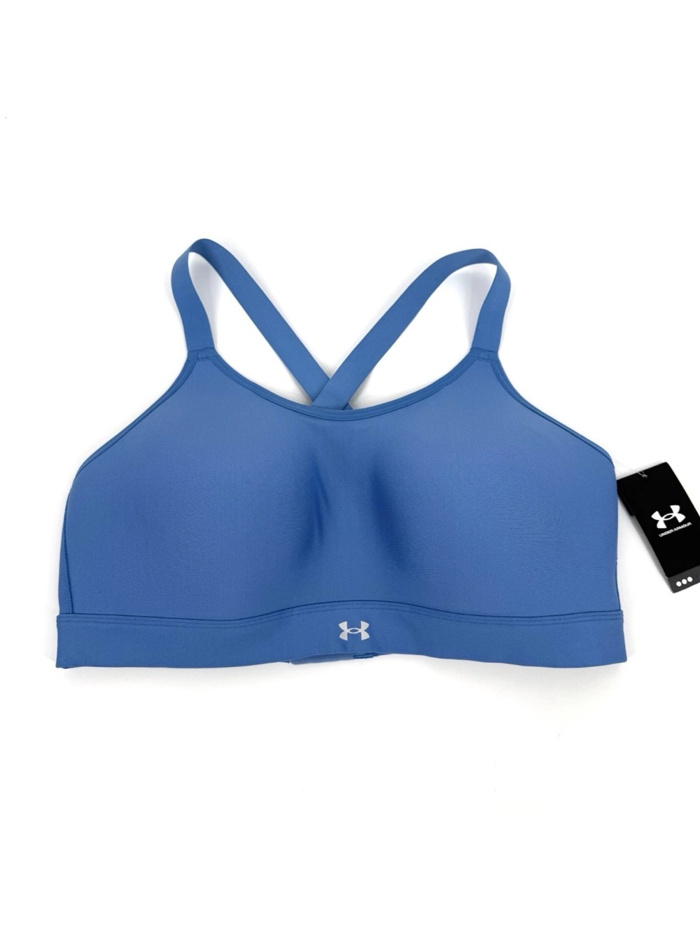 Under Armour Continuum High Impact Sports Bra Womens Size 2X Blue 42DD 42DDD